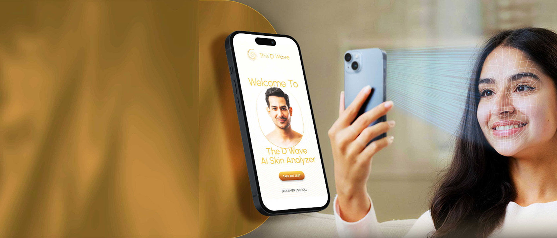 The D Wave AI-Powered Skin Analyzer -  Skin Test