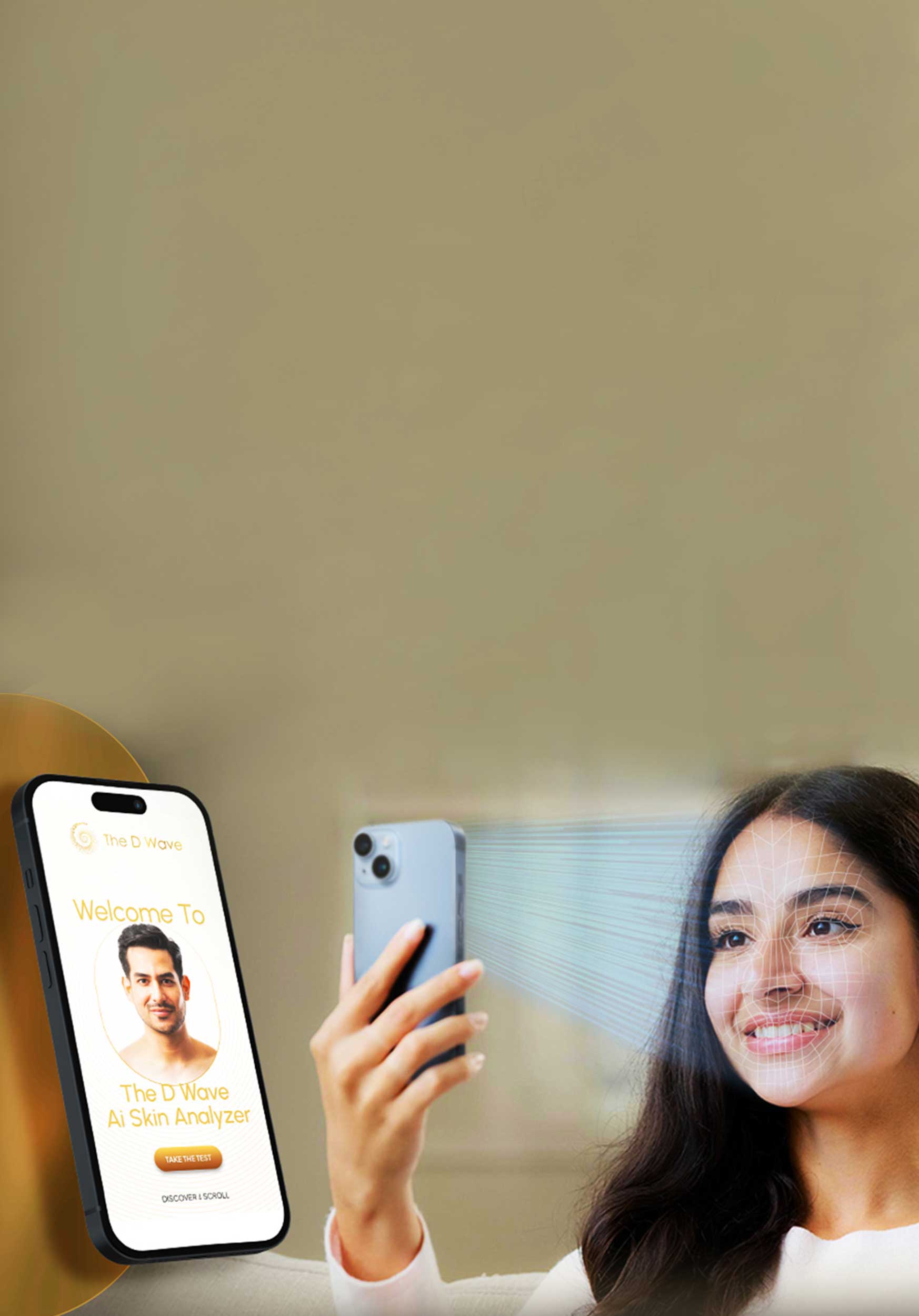 The D Wave AI-Powered Skin Analyzer - Skin Test